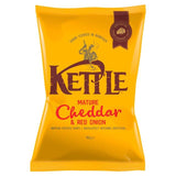 Kettle Chips Mature Cheddar & Red Onion Sharing Crisps