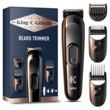 King C. Gillette Cordless Men's Beard Trimmer Kit