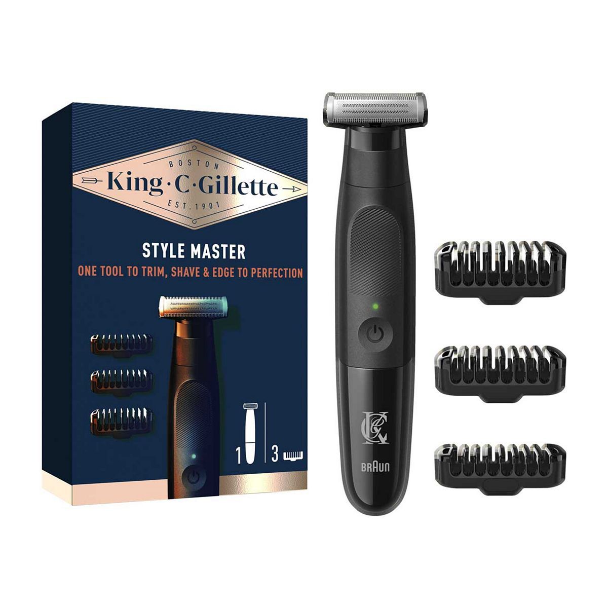 King C. Gillette Men's Style Master Cordless Stubble Trimmer