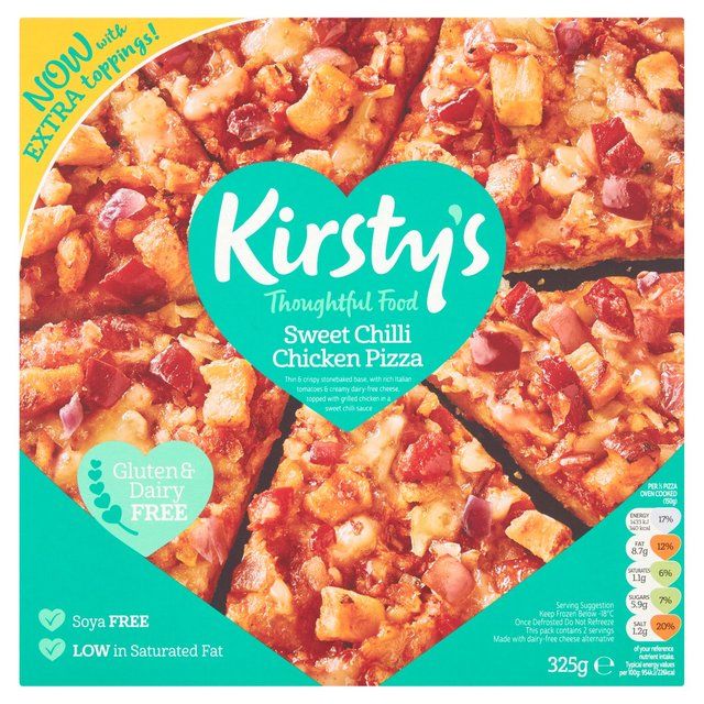 Kirsty's Sweet Chilli Chicken Pizza 325g