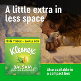 Kleenex Balsam Facial Tissues - Twin Box 2 x 64 per pack