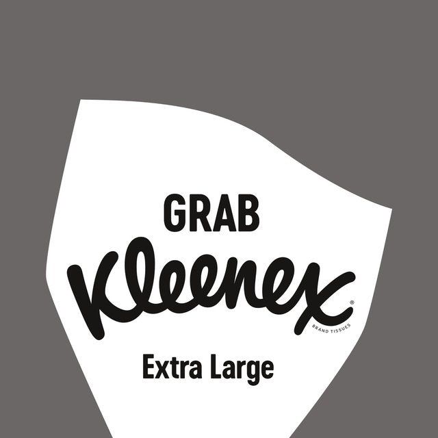 Kleenex Extra Large Facial Tissues - Twin Box 2 x 90 per pack