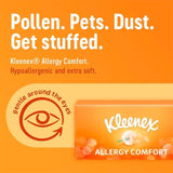 Kleenex Hayfever Allergy Comfort Facial Tissues - Twin Box 2 x 56 per pack