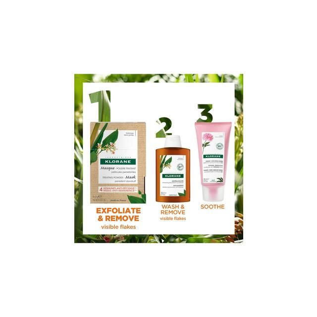 Klorane Anti-dandruff Treating Powder-Mask with Galangal 8 x 3g