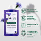 Klorane Anti-yellowing Shampoo with ORGANIC Centaury 400ml