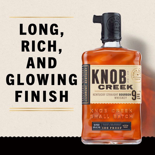 Knob Creek Small Batch Kentucky Bourbon Whiskey 70cl