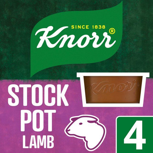 Knorr 4 Lamb Stock Pot 4 x 28g