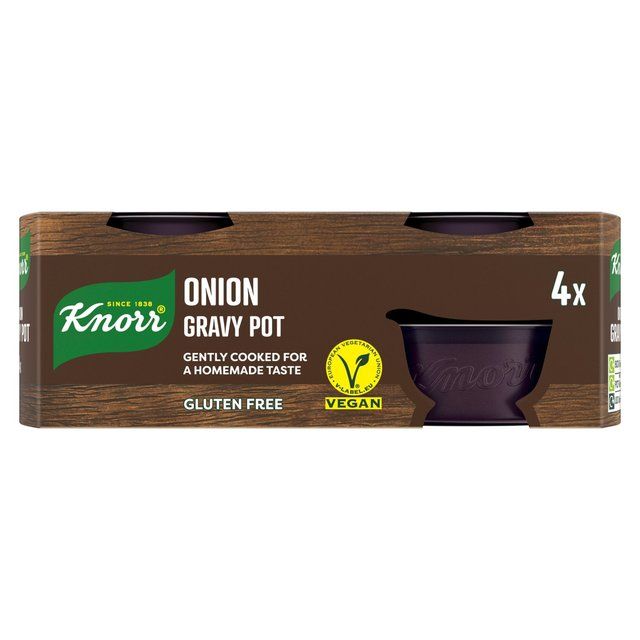 Knorr 4 Onion Gravy Pot 4 x 28g