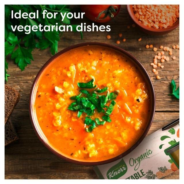 Knorr 4 Organic Vegetable Stock Pot 104g