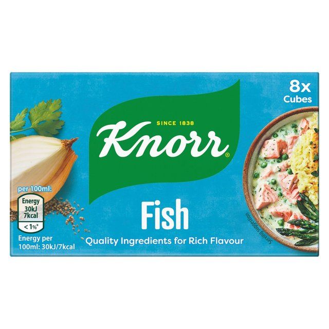 Knorr 8 Fish Stock Cubes 8 x 10g