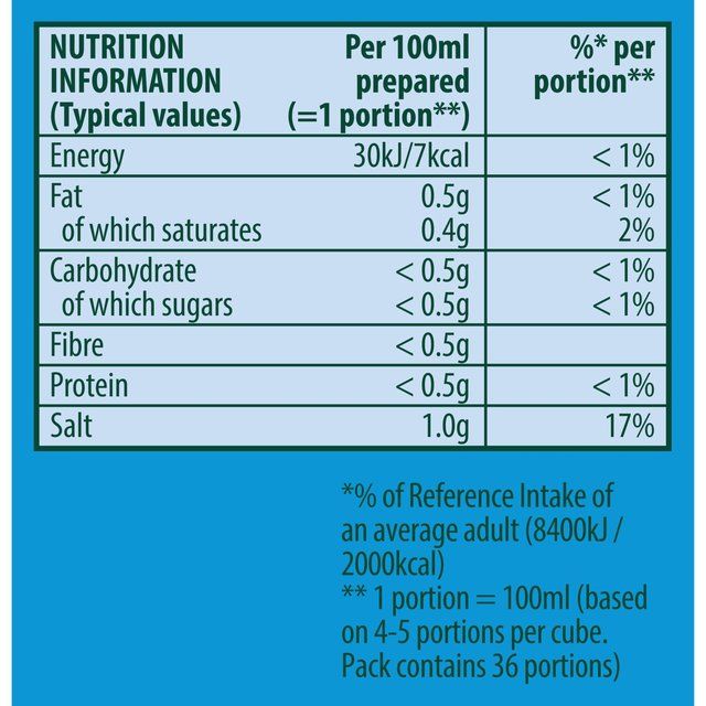 Knorr 8 Fish Stock Cubes 8 x 10g