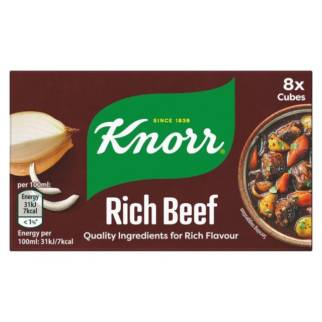 Knorr 8 Rich Beef Stock Cubes 8 x 10g