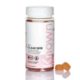 Known Clear Skin Orange Vegetarian Gummy Supplements x 60