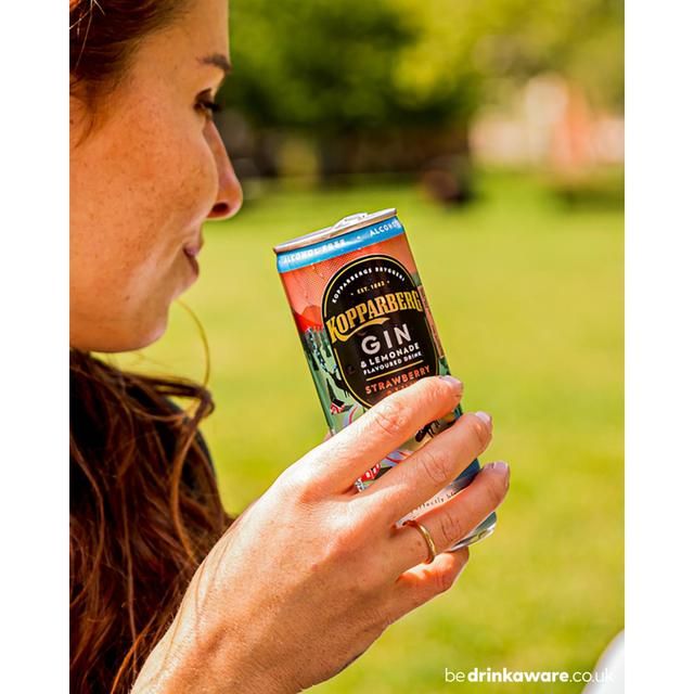 Kopparberg Alcohol Free Strawberry Gin with Lemonade 250ml