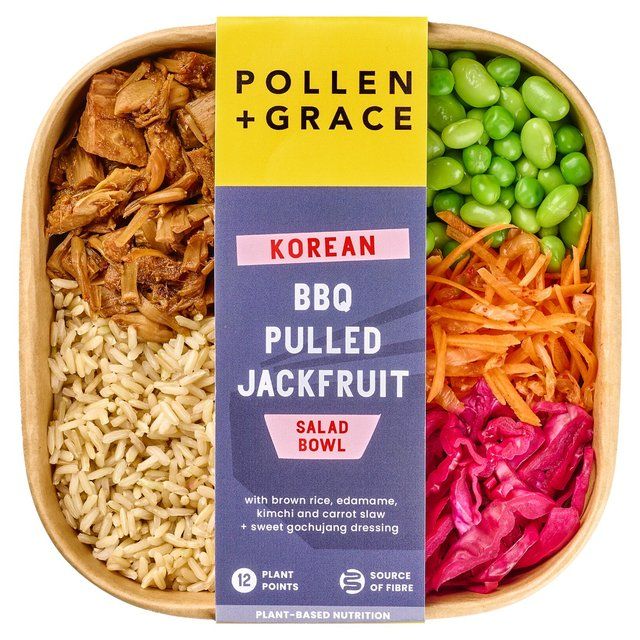Korean BBQ Pulled Jackfruit Salad Bowl 270g