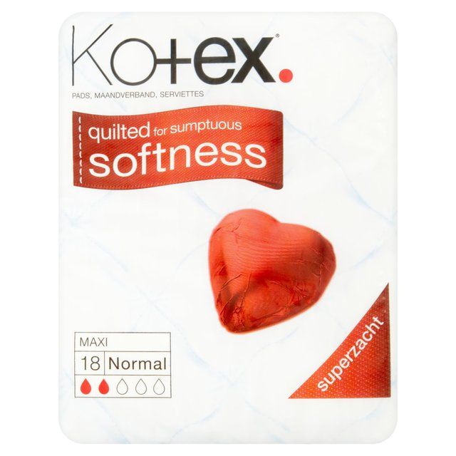 Kotex Maxi Pads Normal 18 per pack