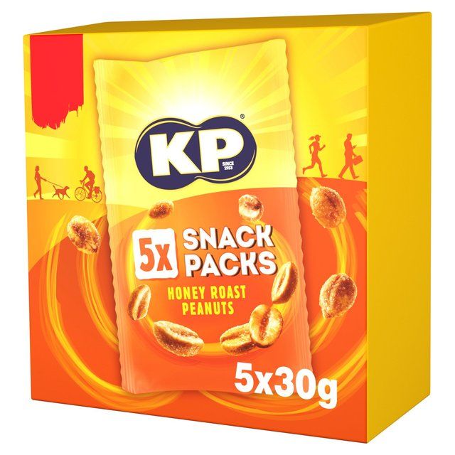 KP Honey Roast Peanuts Multipack 5 Pack 5 per pack
