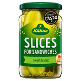 Kuhne Gherkin Sandwich Slices 330g