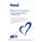 Kwai Blood Pressure Potassium, Magnesium 400mg + Vitamin B6 and B12 30 Tablets