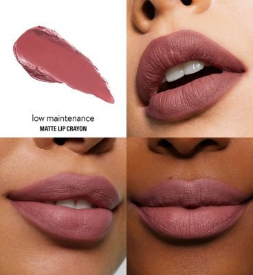 Kylie Cosmetics Matte Lip Crayon 350 Low Maintenance (Mauve Ros