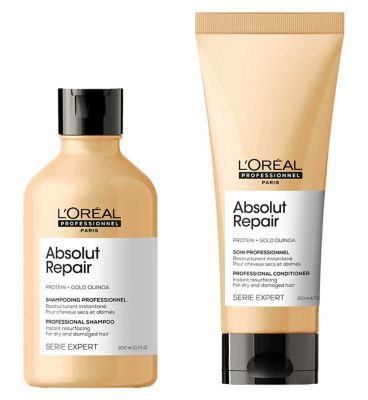 L'oréal Professionnel Serie Expert Absolut Repair Shampoo And Conditioner Duo For Dehydrated Hair