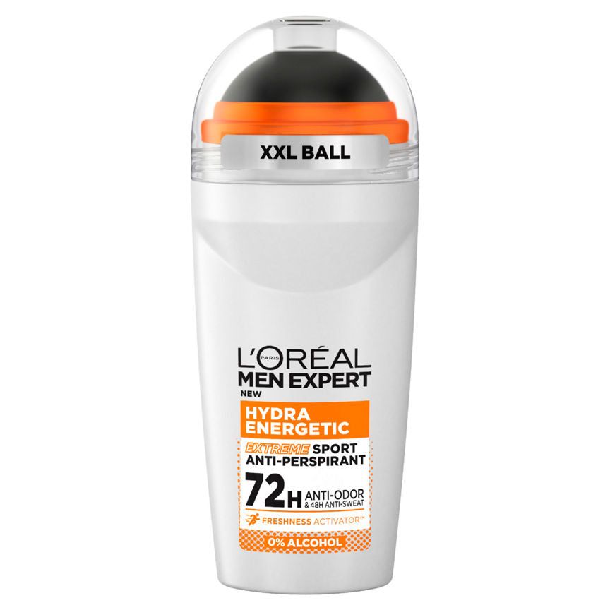 L'Oreal Men Expert Hydra Energetic Extreme Sport 72H Roll On Anti-Perspirant Deodorant 50ml