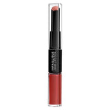 L'oreal Paris 2 Step Lipstick 502 Red To Stay Red Infaillible 506