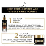 L'Oreal Paris Cell Renew Night Cream For Wrinkles Firmness And Vitality 50ml