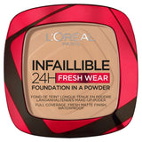 L'Oreal Paris Infallible 24H Fresh Wear Foundation in a Powder Shade 140 Golden Beige