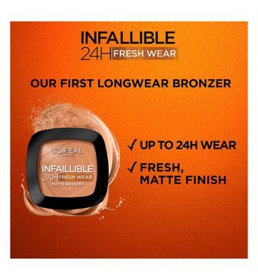 L'Oreal Paris Infallible 24H Longwear Soft Matte Bronzer