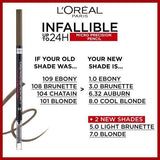 L'Oreal Paris Infallible Brows Precision Pencil Cool Blonde