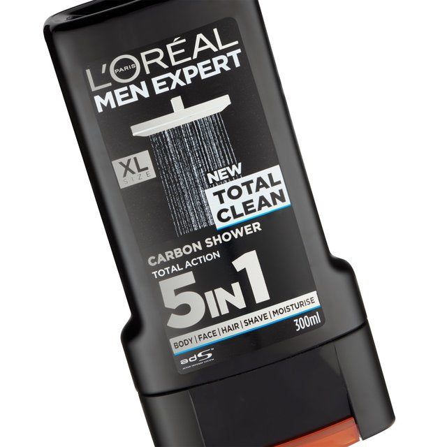 L'Oreal Paris Men Expert Total Clean Shower Gel 300ml