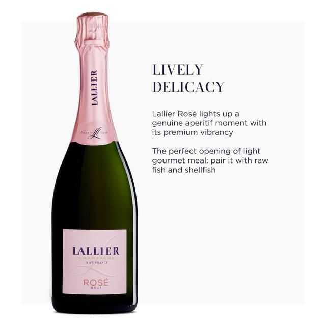 Lallier Champagne Grand Rose 75cl