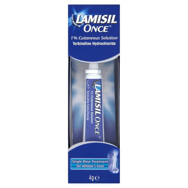 Lamisil Once Athletes Foot Single Dose Antifungal Care 1% Cutaneous 4g