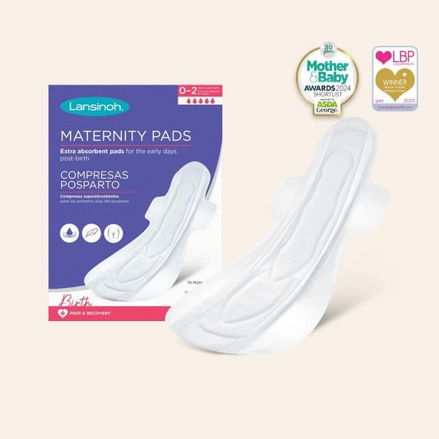 Lansinoh Extra Absorbent Maternity Pads 10 per pack