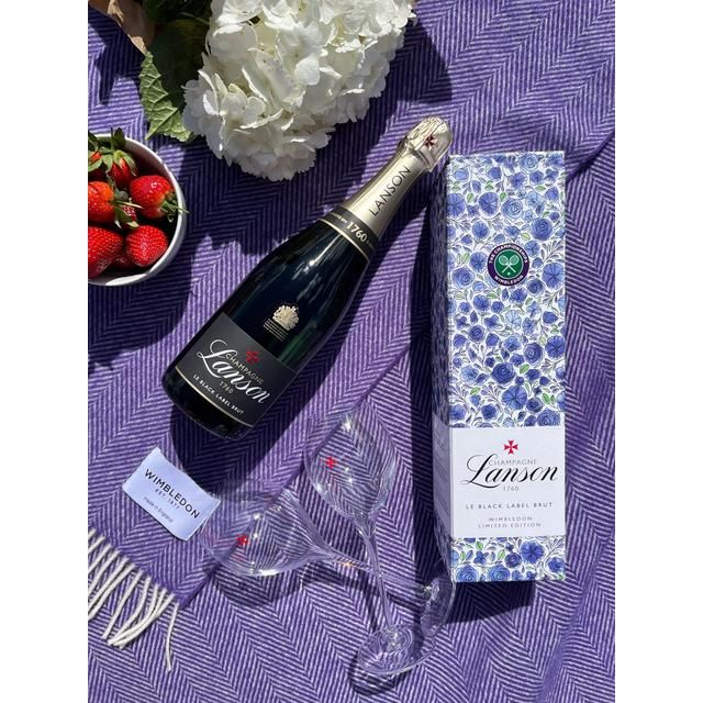 Lanson Black Label Wimbledon Limited Edition Brut Champagne NV 75cl
