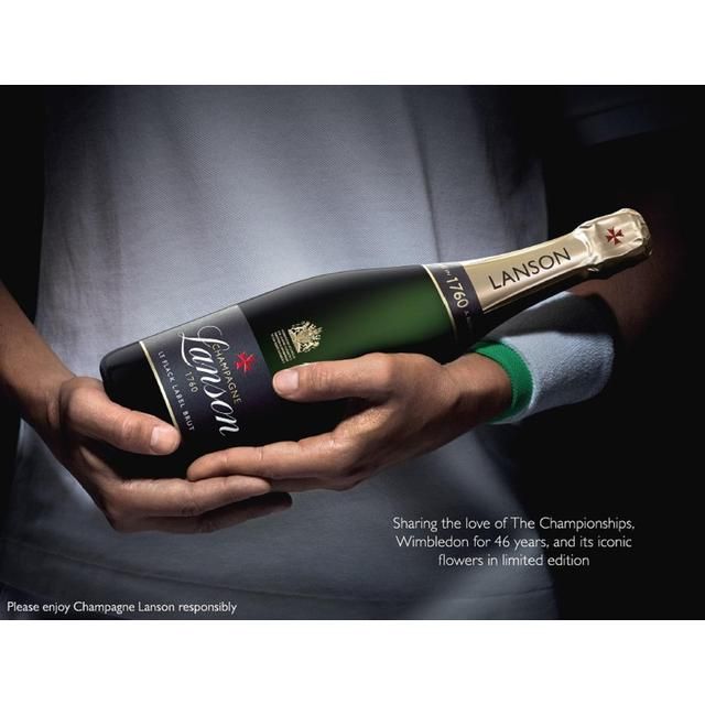 Lanson Black Label Wimbledon Limited Edition Brut Champagne NV 75cl