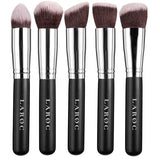 LaRoc 10pc Kabuki Makeup Brush Set