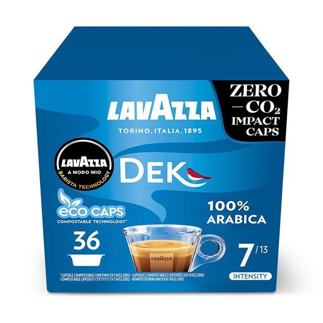 Lavazza A Modo Mio Decaffeinated Capsules 36 per pack