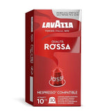 Lavazza Qualita Rossa Aluminium Nespresso Compatible Capsules 30 per pack