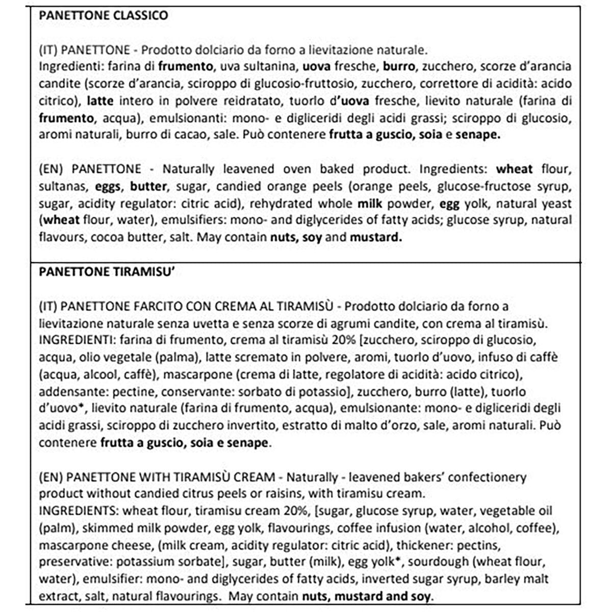 Lazzaroni Chiostro Di Saronno Assorted Mini Panettone Gift Tower, 400g (4 Pack)