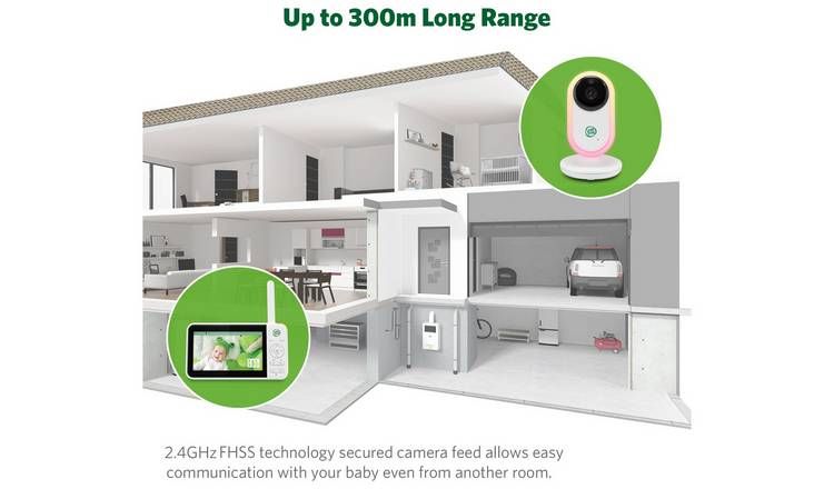 Leapfrog LF2415 5'' portable Video Baby Monitor