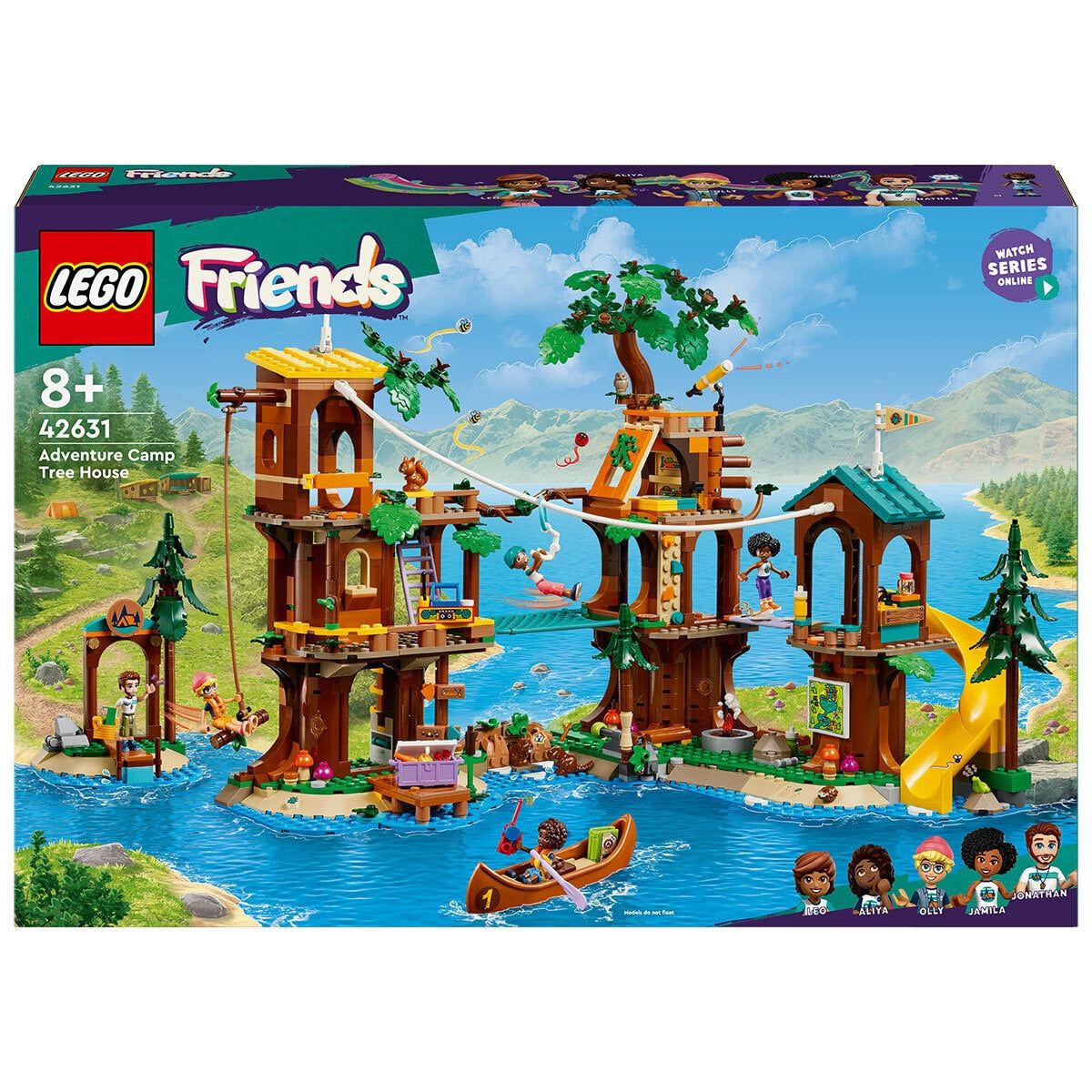 LEGO Friends Adventure Camp Tree House - Model 42631 (8+ Years)