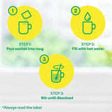 Lemsip Cold & Flu Lemon Sachets Paracetamol Sore Throat 10 per pack