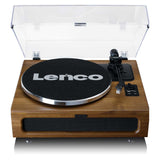 Lenco LS-410WA Turntable With Bluetooth And Built-in Speakers - Walnut