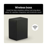 LG 4.1 Channel Soundbar and Wireless Subwoofer with Bluetooth US40TR