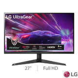 LG UltraGear 27 Inch Full HD 165Hz VA Gaming Monitor, 27GQ50F-B