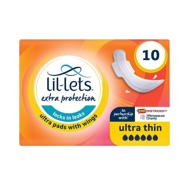 Lil-lets Extra Protection Ultra Pads 10 per pack