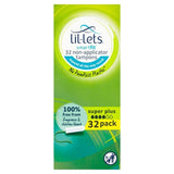 Lil-Lets Non-Applicator Tampons Super Plus 32 per pack