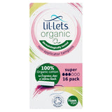 Lil-Lets Organic Non-Applicator Super 16 per pack